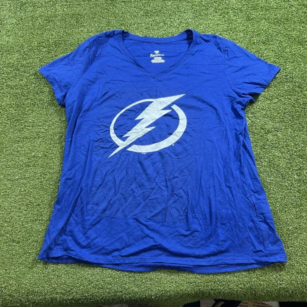 Fanatics NHL T-Shirt Tampa Bay Lightning - Size XL Women’s